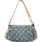 Louis Vuitton Denim Monogram Mini Pleaty Shoulder Bag