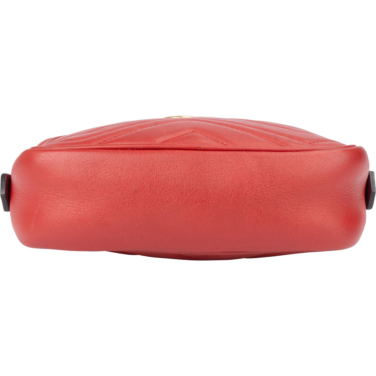 Gucci Red Leather GG Marmont Crossbody Bag