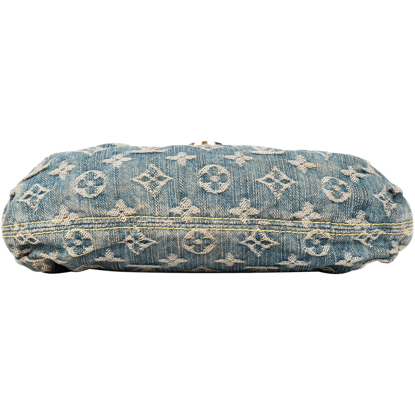 Louis Vuitton Denim Monogram Mini Pleaty Shoulder Bag