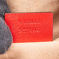Gucci Red Leather GG Marmont Crossbody Bag