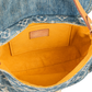 Louis Vuitton Denim Monogram Mini Pleaty Shoulder Bag