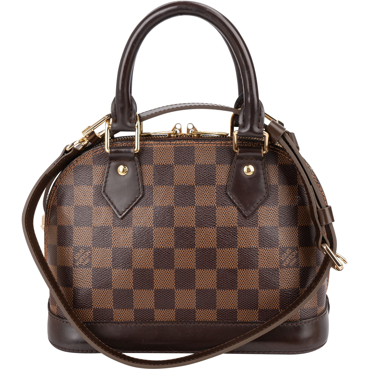 Louis Vuitton Monogram Damier Ebene Canvas Alma BB Handbag