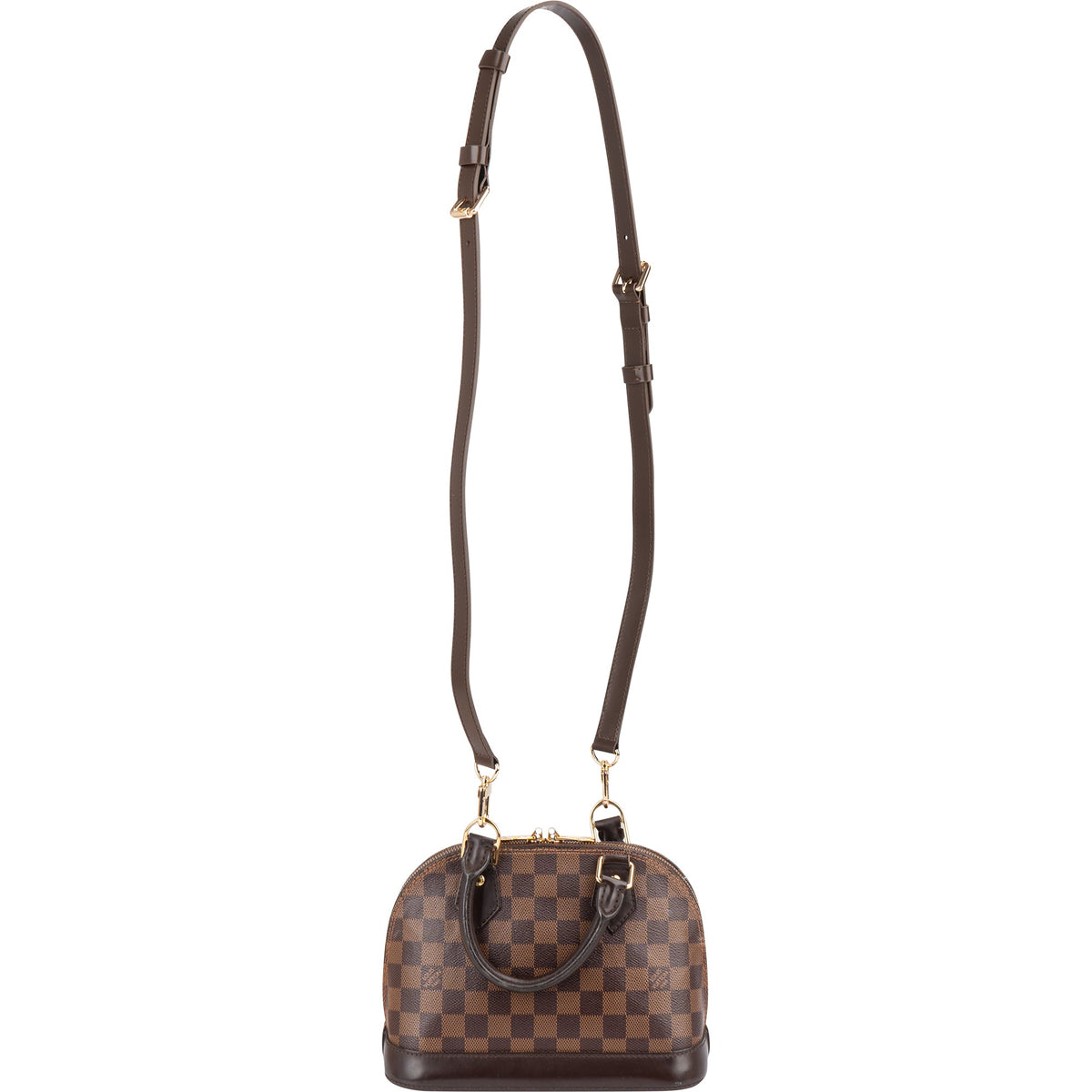 Louis Vuitton Monogram Damier Ebene Canvas Alma BB Handbag
