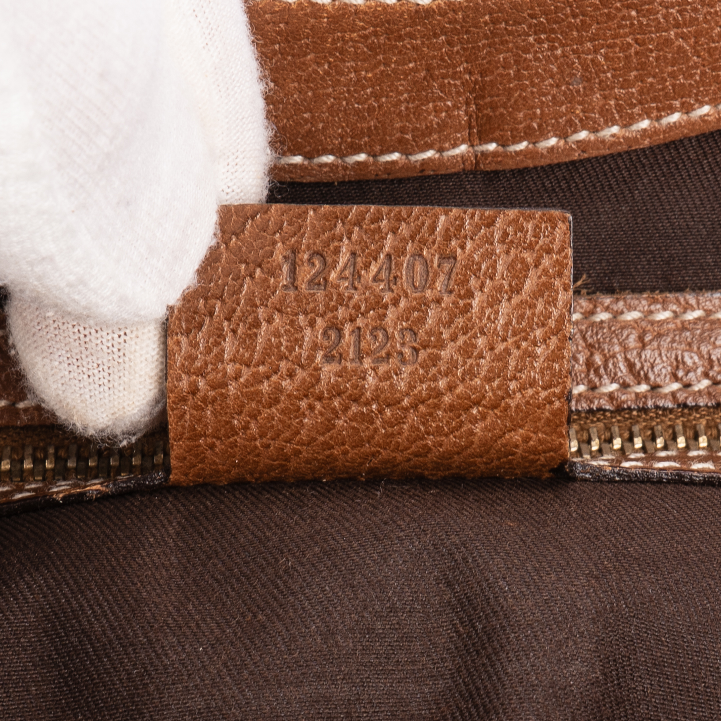 Gucci GG Monogram Leather Jackie Shoulder Bag