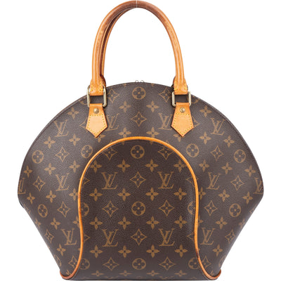 Louis Vuitton Canvas Monogram Ellipse MM Handbag