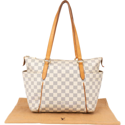 Louis Vuitton Damier Azur Monogram Totally PM Handbag