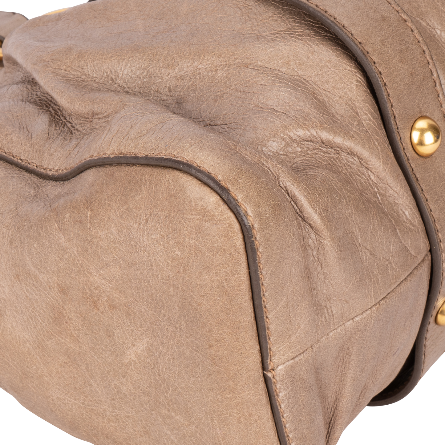 Miu Miu Vitello Lux Satchel Handbag