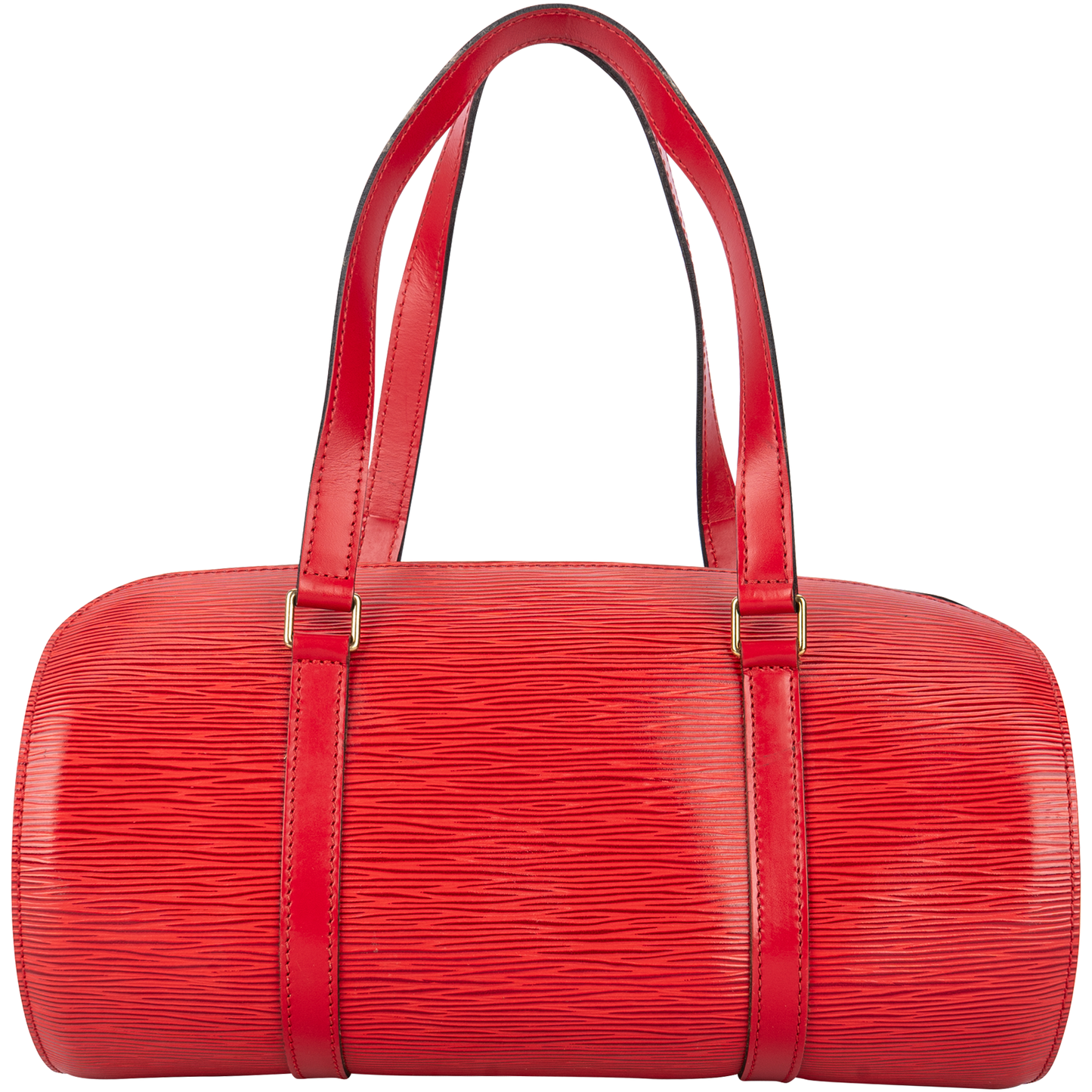 Louis Vuitton Red Epi Leather Papillon Set Shoulder Bag