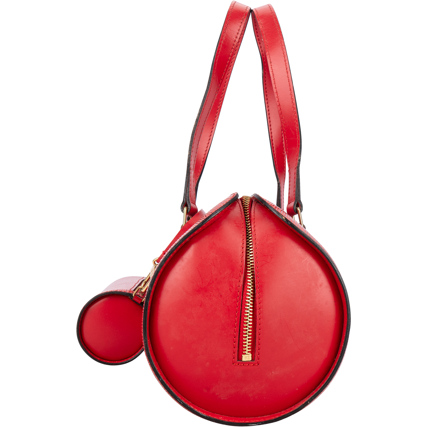 Louis Vuitton Red Epi Leather Papillon Set Shoulder Bag