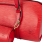 Louis Vuitton Red Epi Leather Papillon Set Shoulder Bag