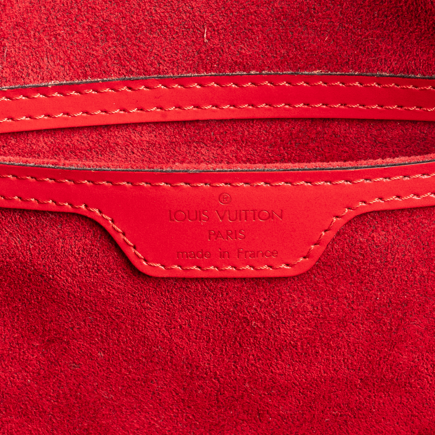 Louis Vuitton Red Epi Leather Papillon Set Shoulder Bag