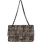 Chanel Quilted Tweed Medium Double Flap Crossbody Bag