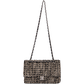 Chanel Quilted Tweed Medium Double Flap Crossbody Bag