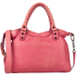 Balenciaga Pink Leather Classic The City Handbag