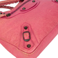 Balenciaga Pink Leather Classic The City Handbag