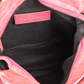 Balenciaga Pink Leather Classic The City Handbag
