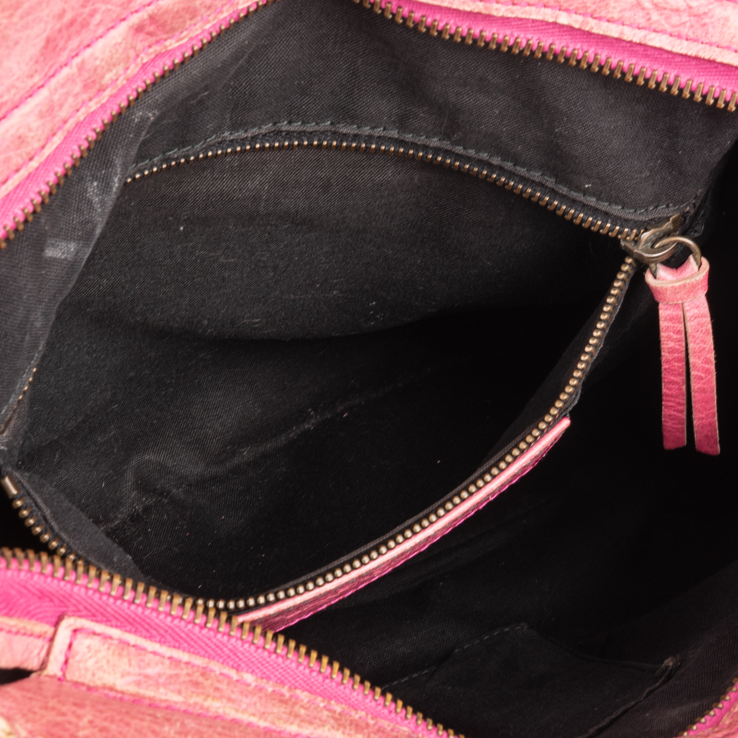 Balenciaga Pink Leather Classic The City Handbag