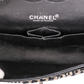 Chanel Quilted Tweed Medium Double Flap Crossbody Bag