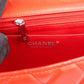 Chanel Quilted Lambskin Palladium Maxi Single Flap Crossbody Bag