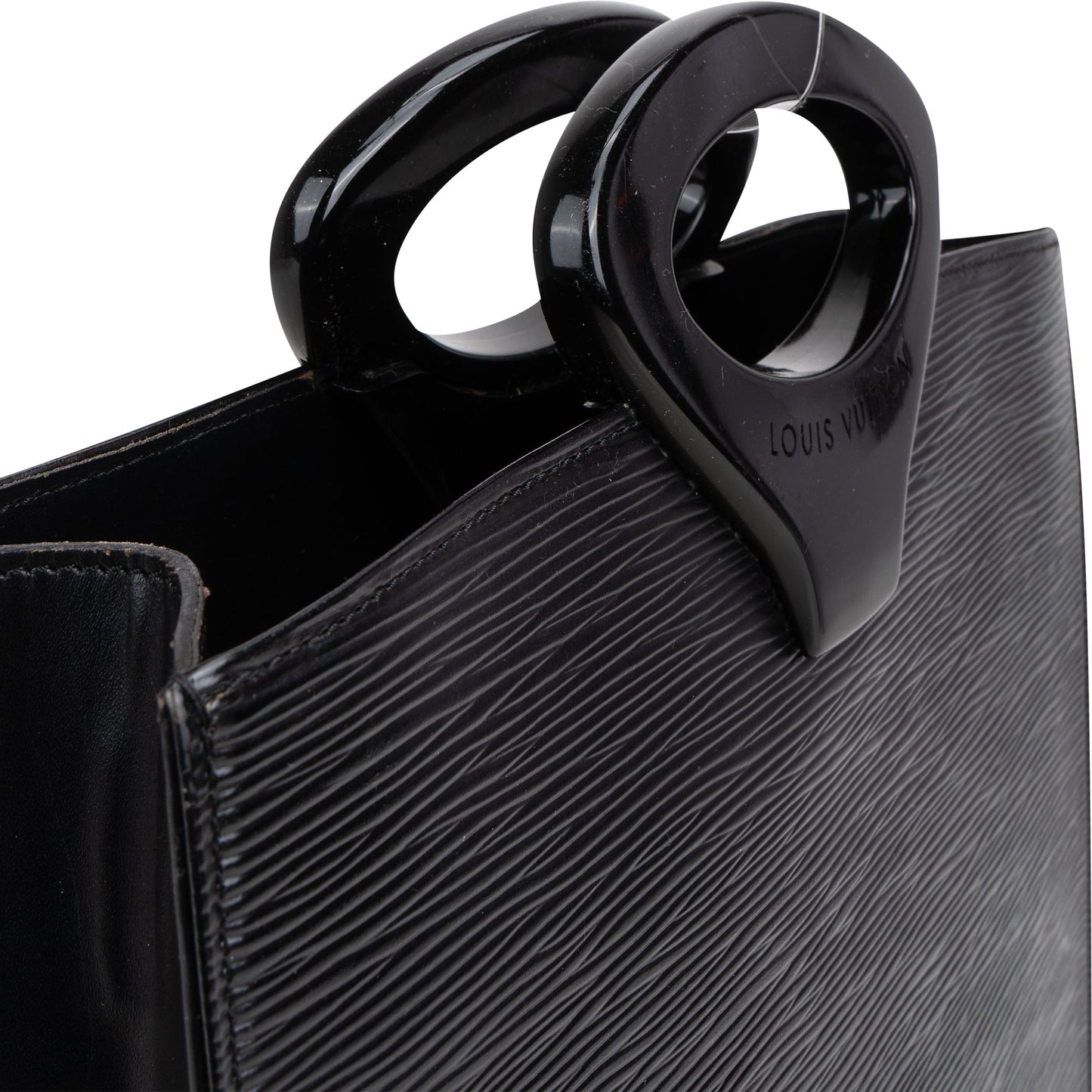 Louis Vuitton Noir Epi Leather Ombre Handbag