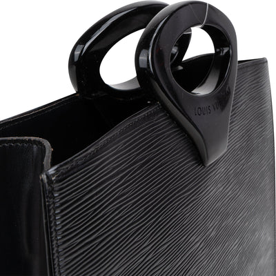 Louis Vuitton Noir Epi Leather Ombre Handbag