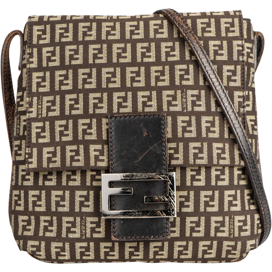 Fendi Zucchino Monogram Crossbody Bag