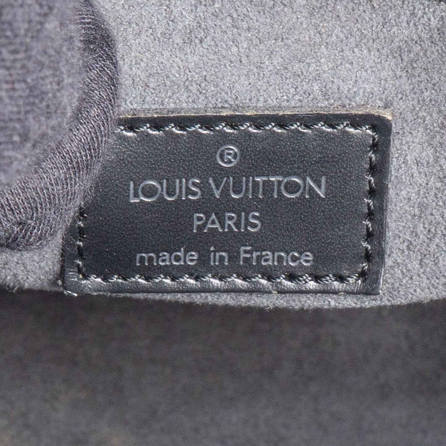 Louis Vuitton Noir Epi Leather Ombre Handbag