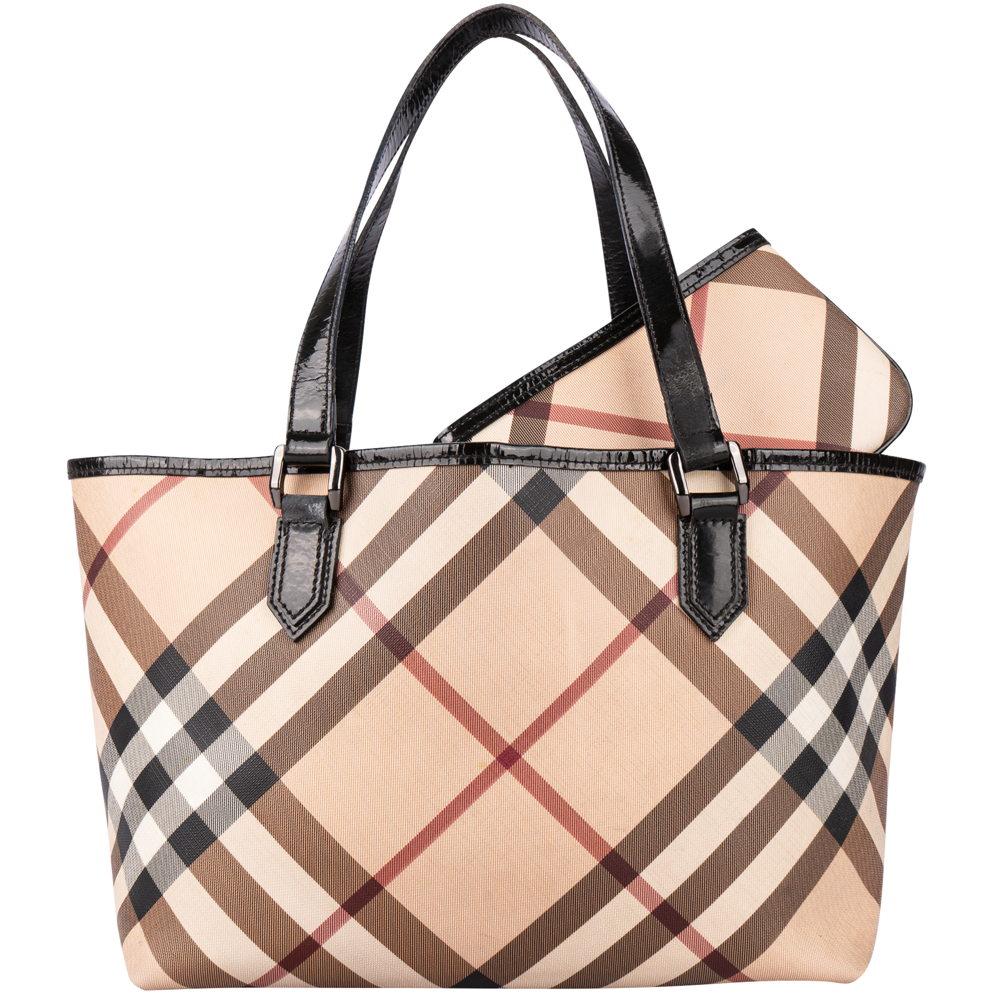 Burberry Supernova Check Shoulder Bag