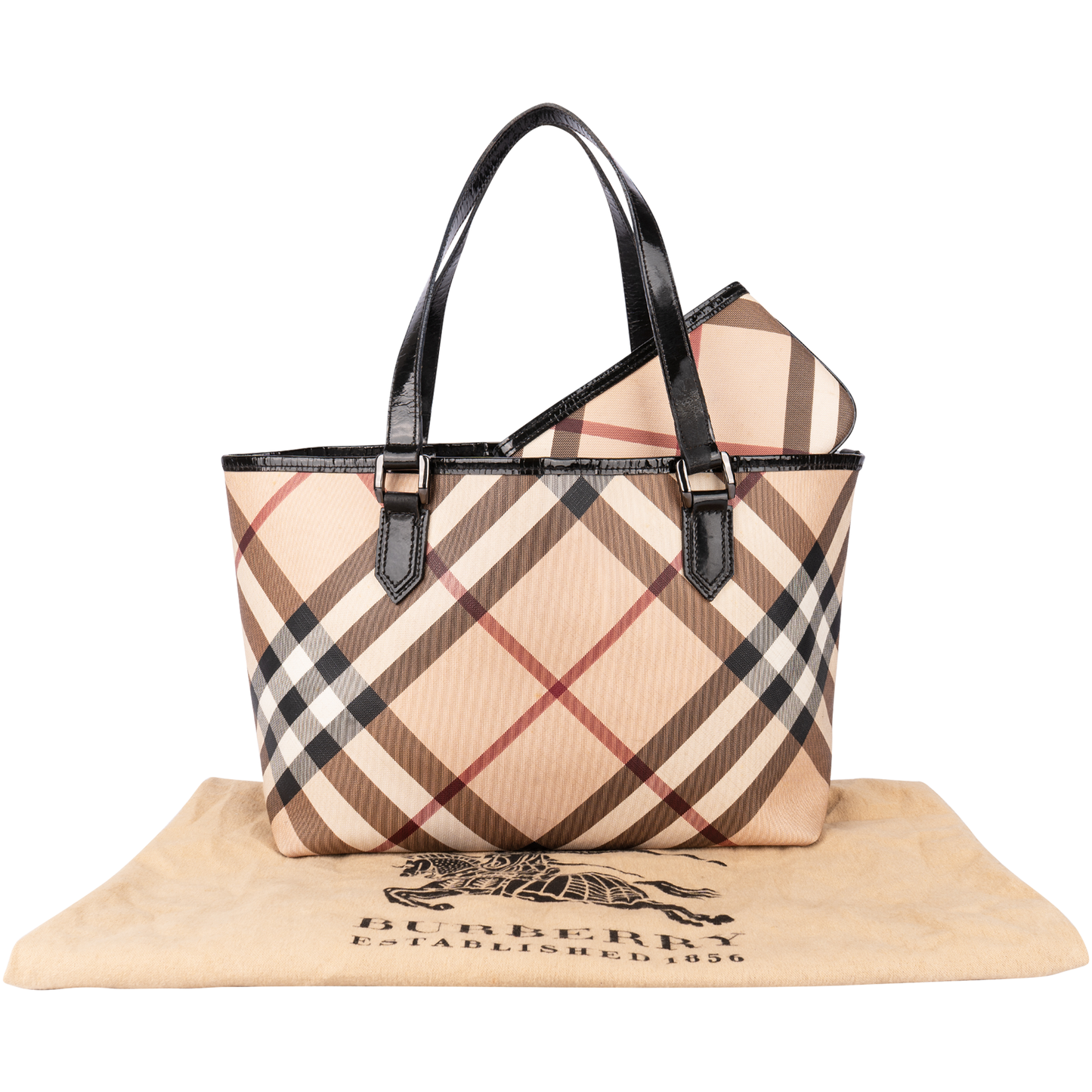 Burberry Supernova Check Shoulder Bag