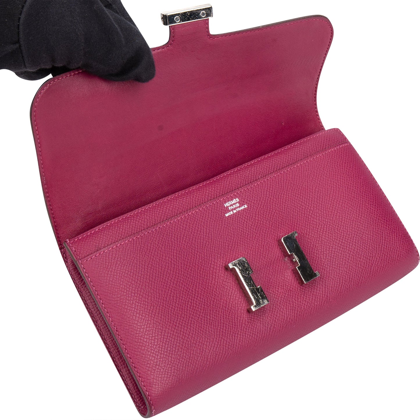 Hermès Epsom Leather Constance H Wallet
