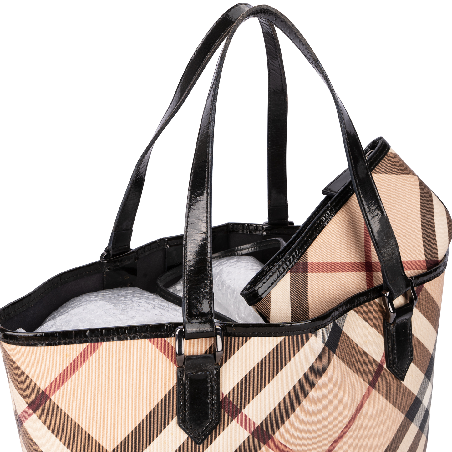 Burberry Supernova Check Shoulder Bag