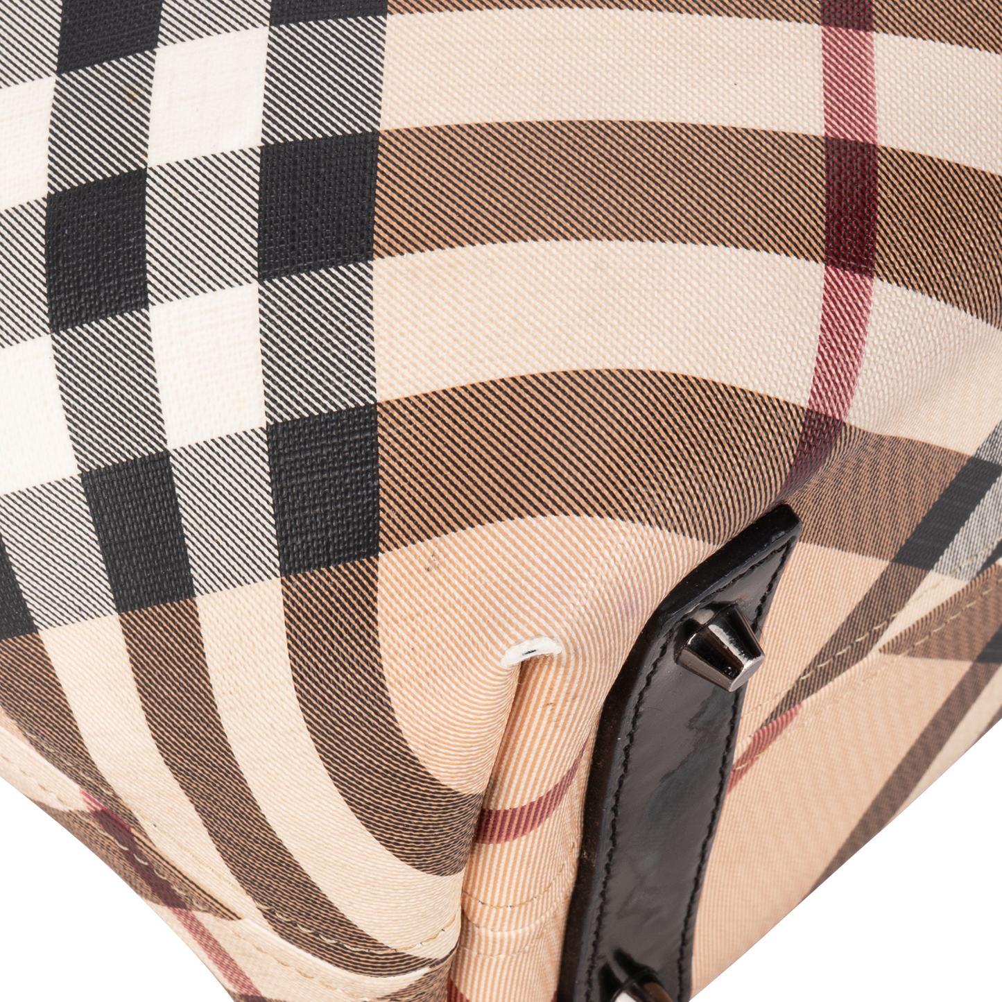 Burberry Supernova Check Shoulder Bag