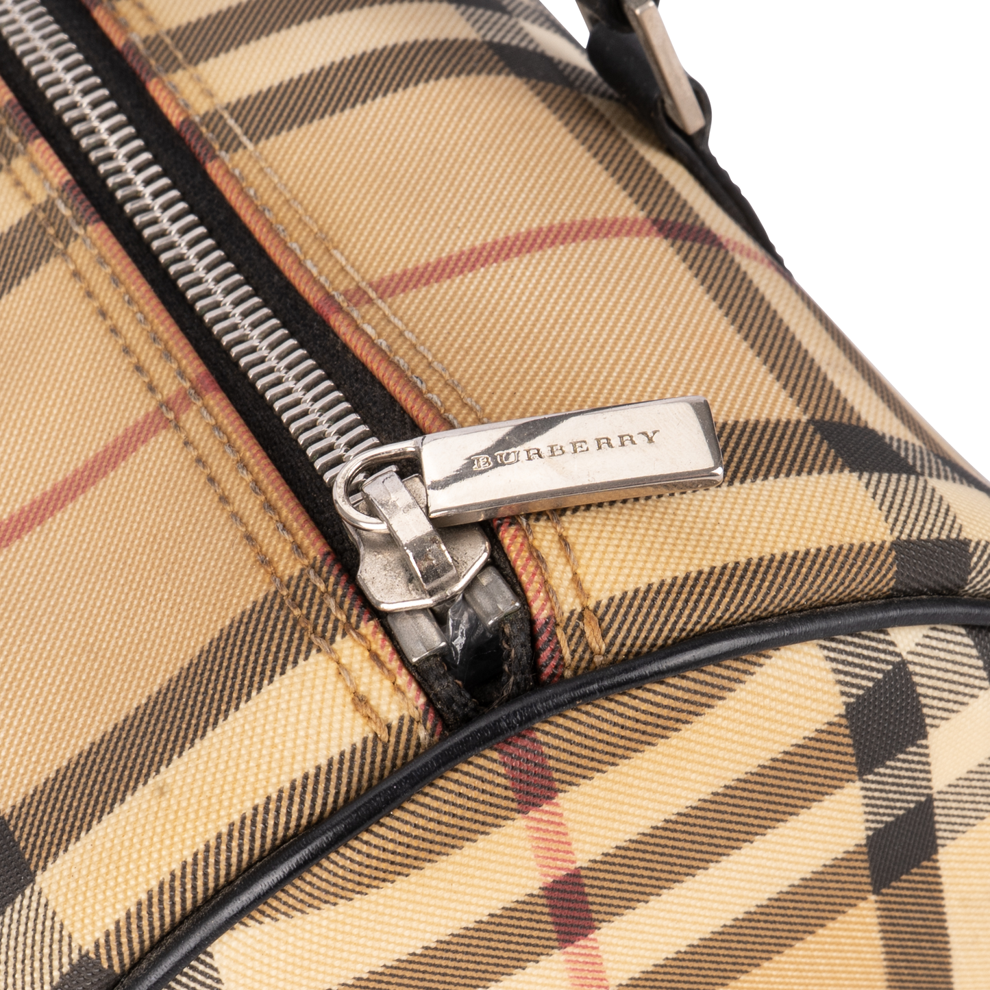 Burberry Nova Check Papillon Shoulder Bag