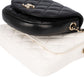 Chanel Quilted Lambskin Side Packs Single Flap Crossbody Bag