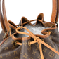 Louis Vuitton Monogram Canvas Sac Noé Petit Shoulder Bag