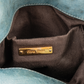 Miu Miu Blue Leather City Handbag