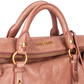 Miu Miu Vitello Lux Leather City Handbag