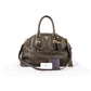 Prada Glace Leather Dome Bowler Bag
