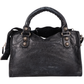 Balenciaga Black Leather The City Handbag