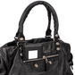 Balenciaga Black Leather Giant 21 Work Shoulderbag