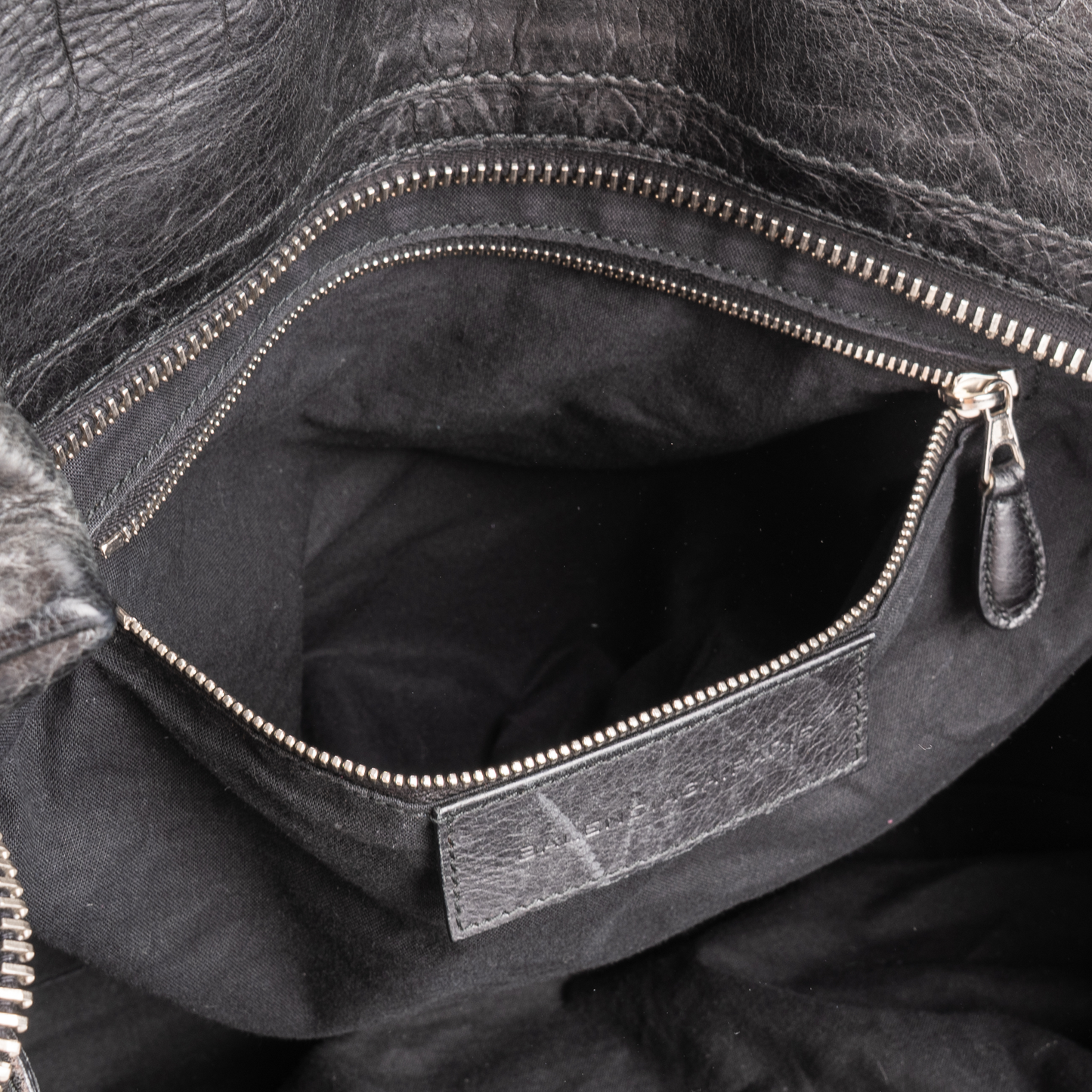 Balenciaga Black Leather Giant 21 Work Shoulderbag