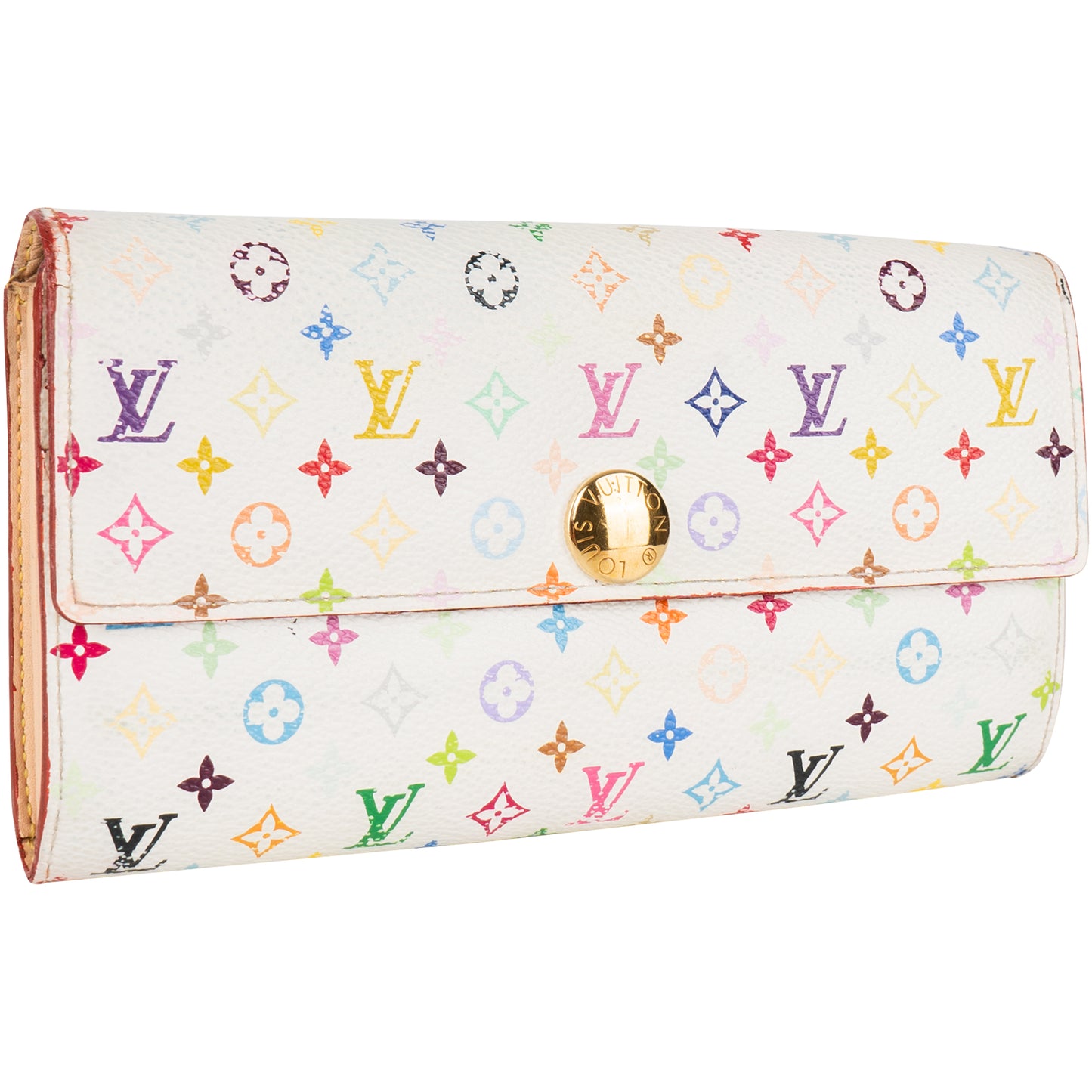 Louis Vuitton Murakami Multicolor Sarah Wallet