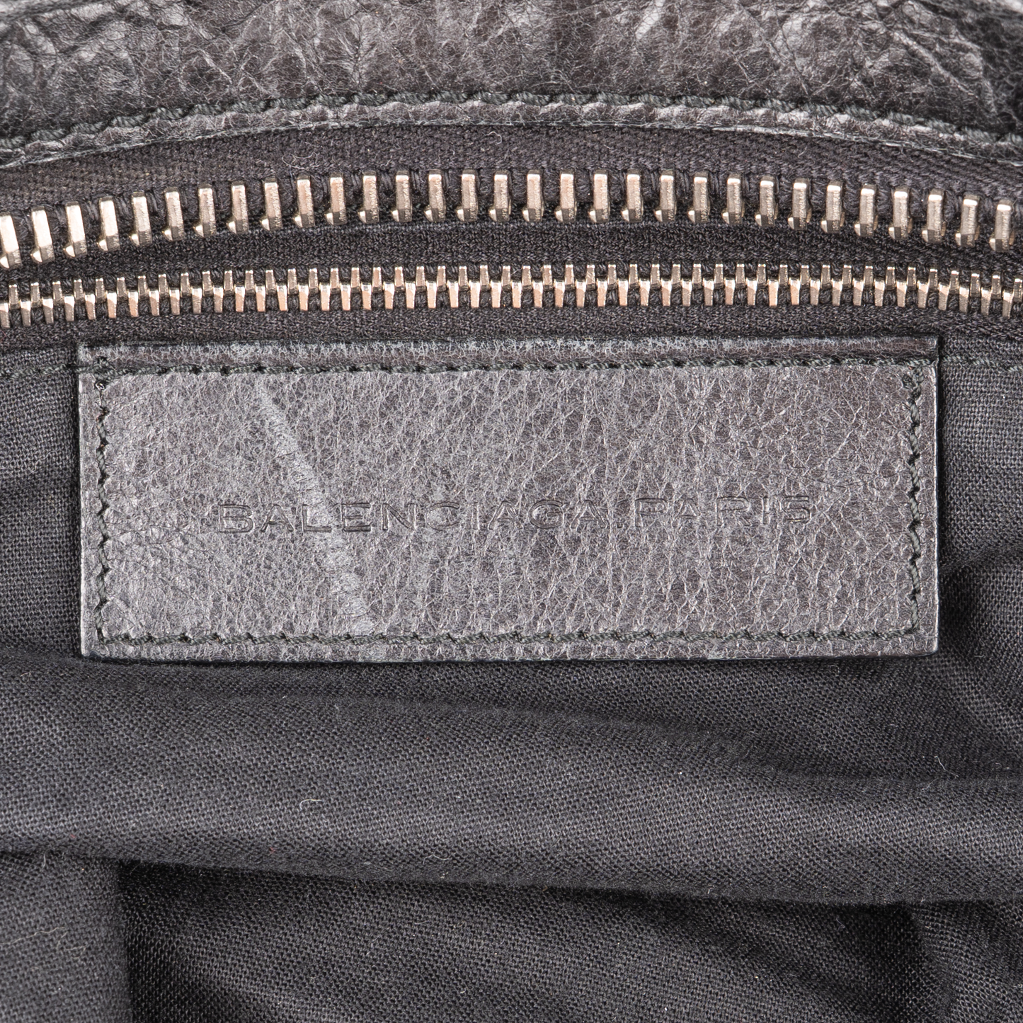 Balenciaga Black Leather Giant 21 Work Shoulderbag