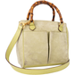 Gucci Suede Bamboo 2Way Handbag