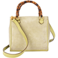 Gucci Suede Bamboo 2Way Handbag