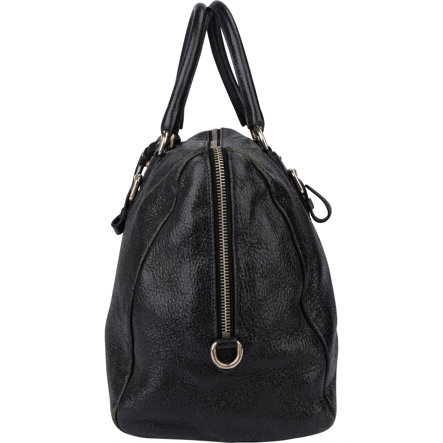 Prada Shimering Leather City Handbag