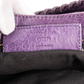 Balenciaga Purple Leather The City Handbag