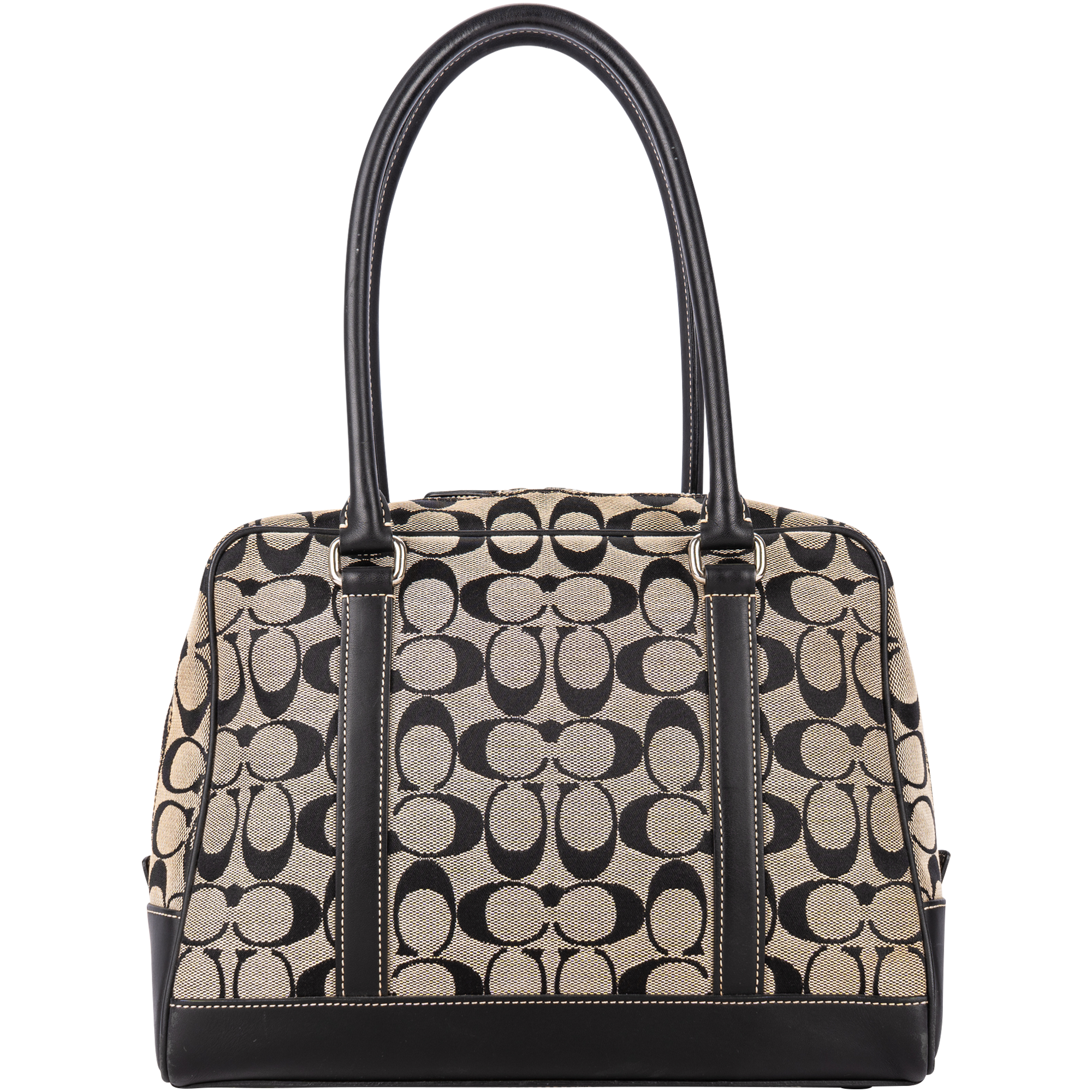 Coach Signature Monogram Shoulderbag