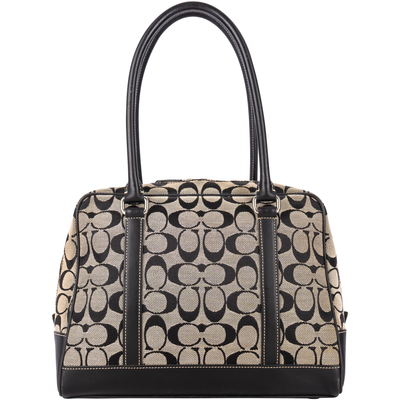 Coach Signature Monogram Shoulderbag