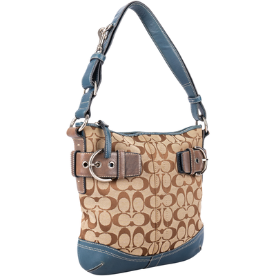 Coach Signature Monogram Soho Shoulderbag